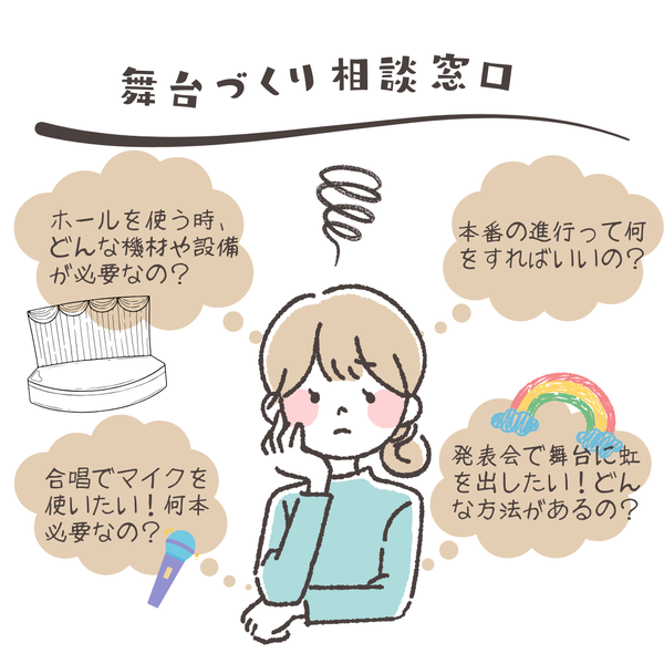 舞台づくり相談窓口チラシ